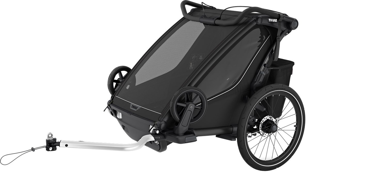 Thule Chariot Sport 2 doppio nero Thule Chariot Sport 2 doppio nero